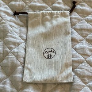 Hermes dust bag for a bag strap